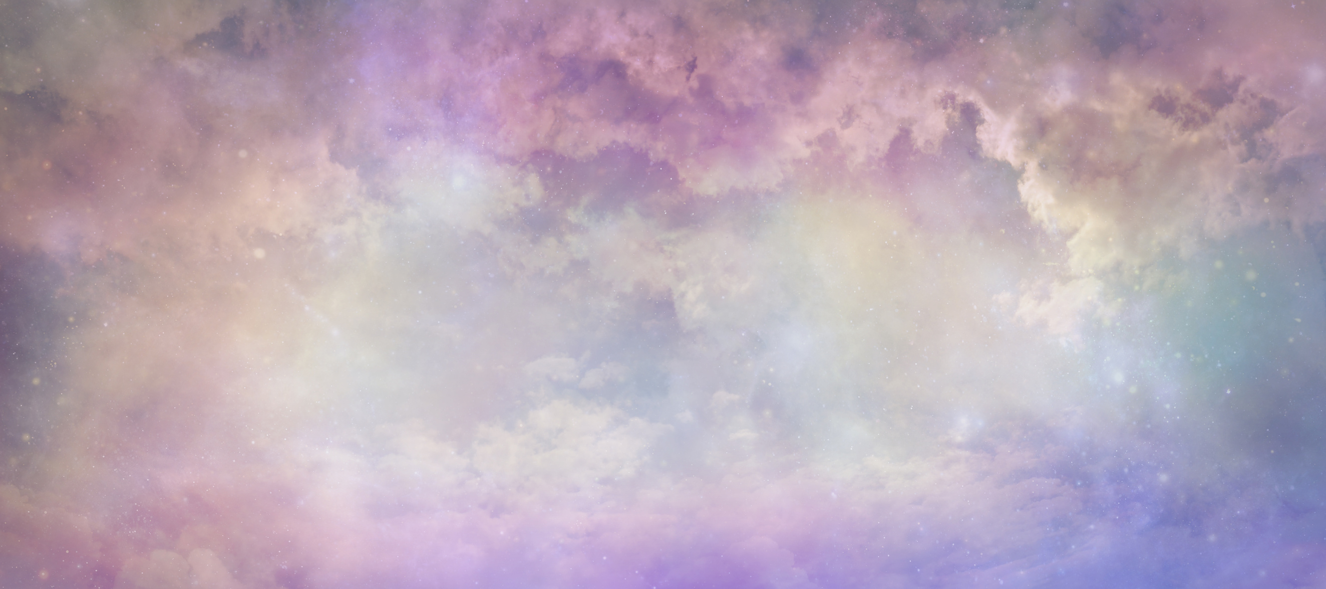 Heavens above celestial concept background banner